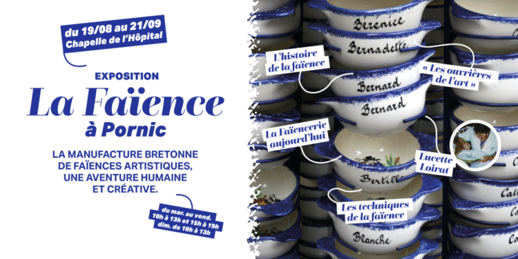 À Pornic, une expo rend hommage à 75 ans de faïence locale