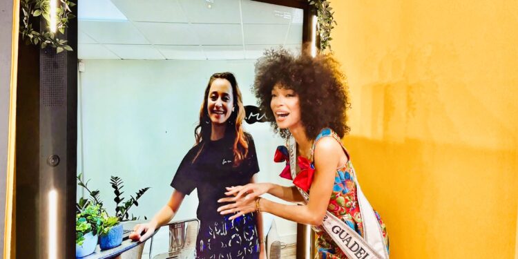 Miss Guadeloupe, passée par Pornic, soutient une start-up nantaise